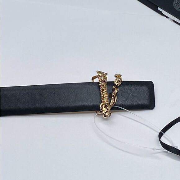 Versace Virtus Leather Belt size 60/24” main image 10